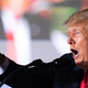 Former President Donald Trump speaks at one of his neo-fascist rallies on September 25, 2021 in Perry, Georgia